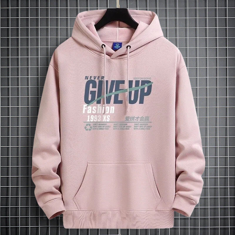 Men's Spring and Autumn Hooded Sweatshirt