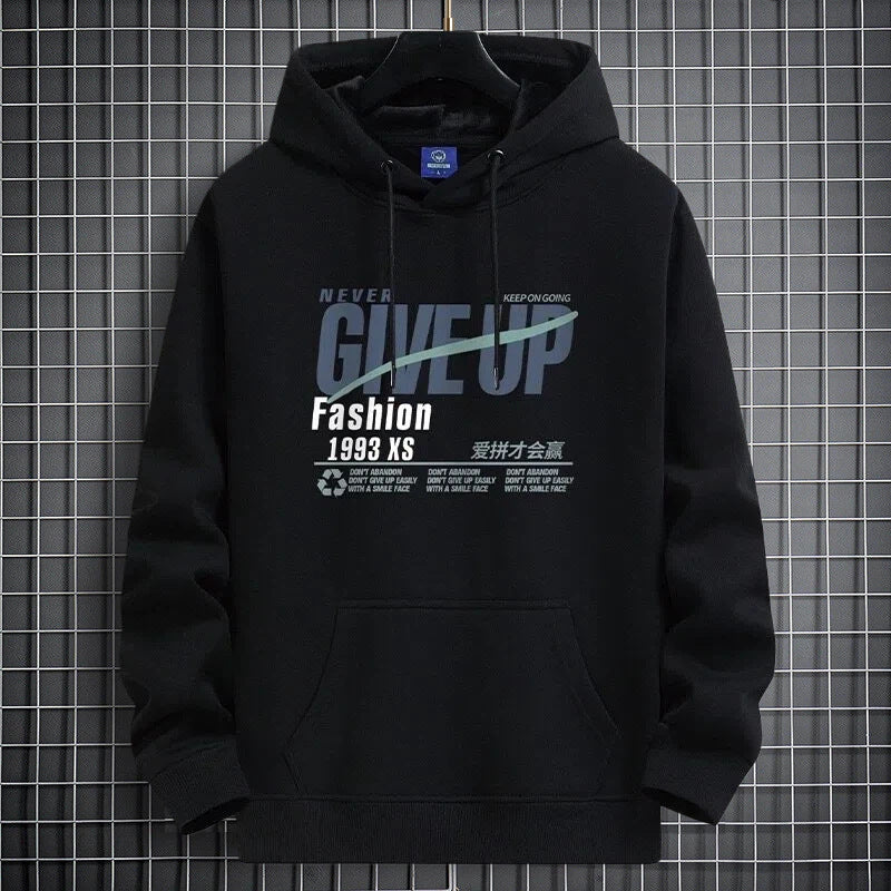 Men's Spring and Autumn Hooded Sweatshirt